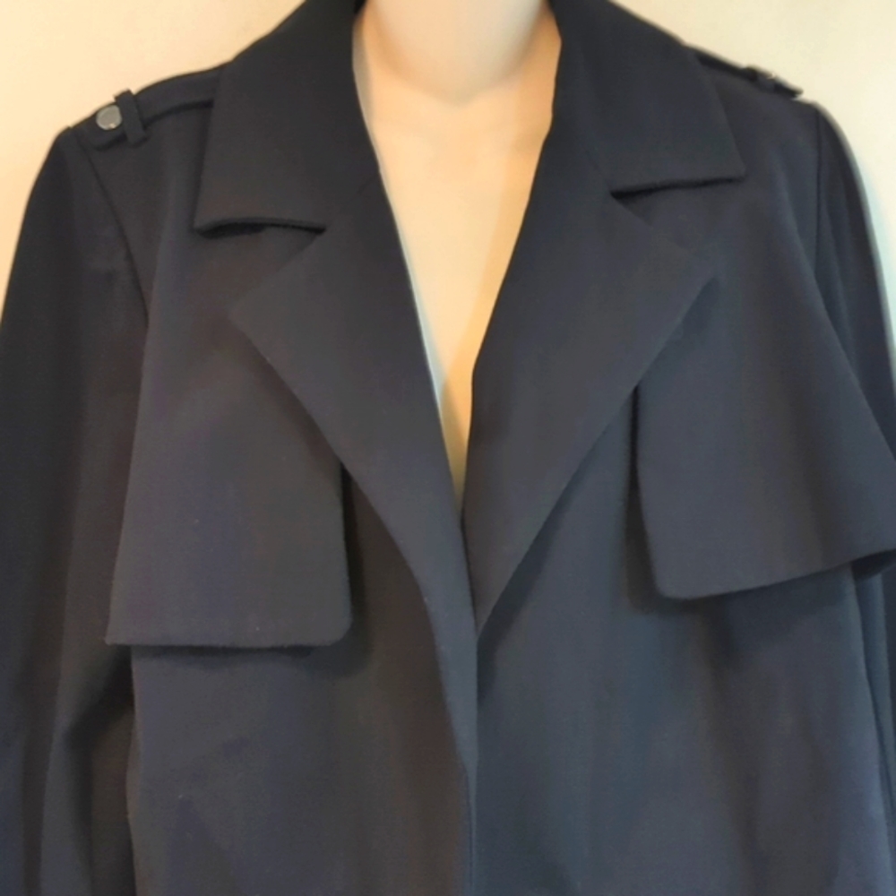 Chicos Cropped Trench Jacket - Picture 7 of 16